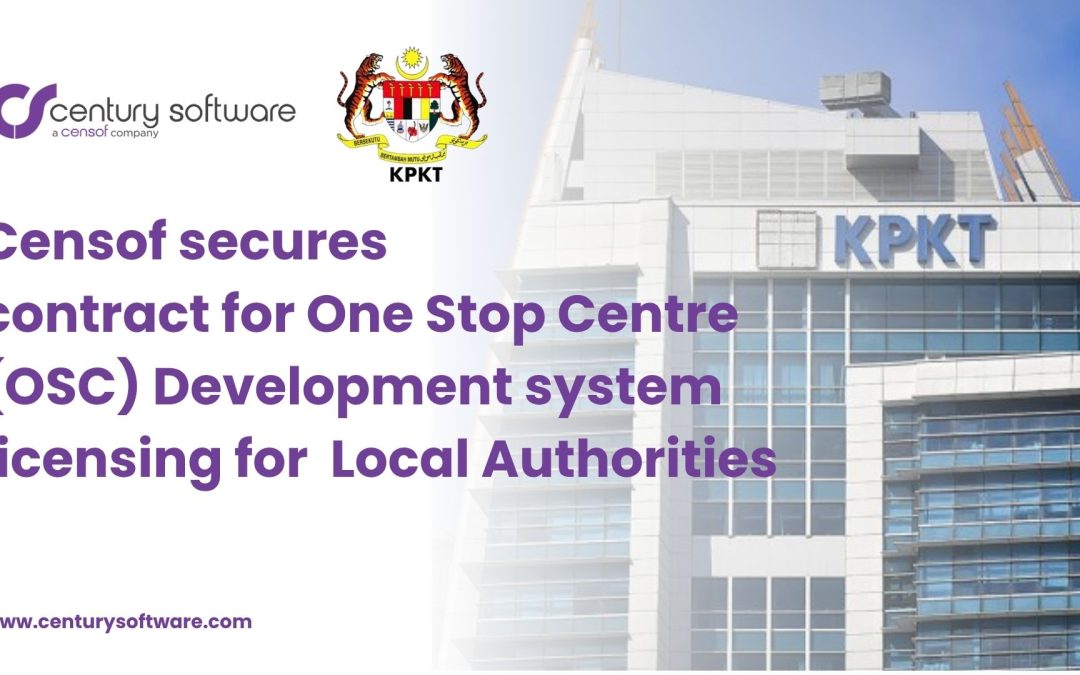Censof secures contract for One Stop Centre (OSC) Development system licensing for Local Authorities